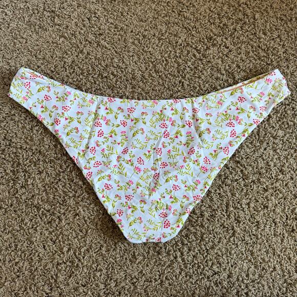 J. Crew NWT Curved Waist Cheeky Floral Plus Bikini Bottom Size 3X - Picture 7 of 8